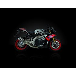 APRILIA TUONO V4 1100 VTI SLIP ON - HEXOVAL XTREM TITANIUM