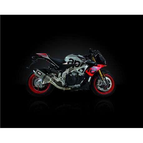 APRILIA TUONO V4 1100 VTI SLIP ON - HEXOVAL XTREM TITANIUM