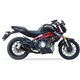 BENELLI BJ 300 GS - BN 302 L3XB SLIP ON - DUAL HYPERLOW BLACK XL