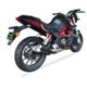 BENELLI TNT 250 - BN 251 L3XB SLIP ON - DUAL HYPERLOW BLACK XL