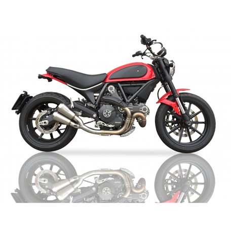 DUCATI SCRAMBLER 800 OVC13 SLIP ON - DUAL RACE XTREM