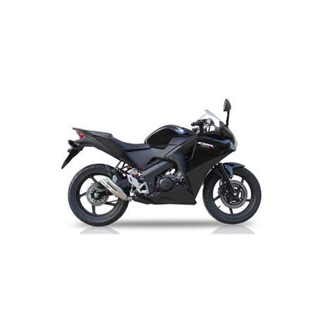 HONDA CBR 125 R 11-15 L2X SLIP ON - DUAL HYPERLOW