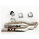 HONDA CBR 125 R 11-15 L2X SLIP ON - DUAL HYPERLOW