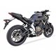 YAMAHA XSR 700 16-20 (RM11 RM12) L3XB FULL SYSTEM - DUAL HYPERLOW BLACK XL