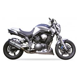 YAMAHA BT 1100 BULLDOG (RP05) SOVE SLIP ON (LEFT MUFFLER) - HEXOVAL XTREM EVOLUTION