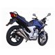 YAMAHA YBR 250 12-13 2-CON FULL SYSTEM - DUAL CONICAL STYLE