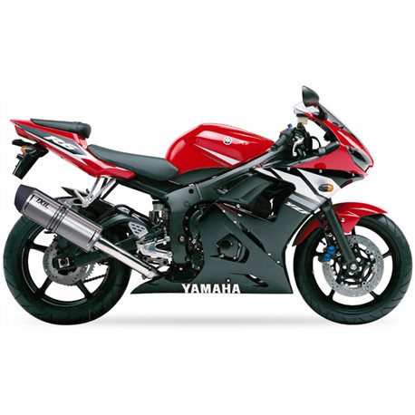 YAMAHA YZF 600 R-6 03-08 (RJ05) SOVE SLIP ON - HEXOVAL XTREM EVOLUTION