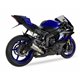 YAMAHA YZF 600 R-6 16-20 RB SLIP ON - RACE XTREM BLACK