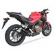 HONDA CB 500 F 16-18 (PC58) L3XB SLIP ON - DUAL HYPERLOW BLACK XL