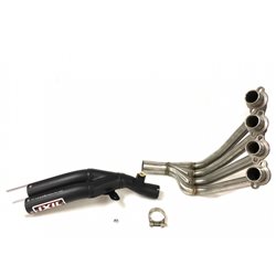 HONDA CB 650 R 19-20 (RH02 RH08) L3XB FULL SYSTEM - DUAL HYPERLOW BLACK XL