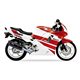 HONDA CBR 600 F 91-98 (PC25 PC31) XOVE SLIP ON - HEXOVAL XTREM BLACK