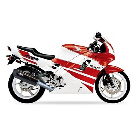 HONDA CBR 600 F 91-98 (PC25 PC31) XOVE SLIP ON - HEXOVAL XTREM BLACK