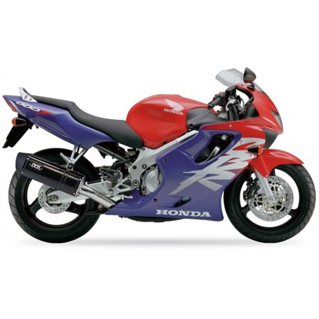 HONDA CBR 600 F 99-00 (PC35) XOVE SLIP ON - HEXOVAL XTREM BLACK