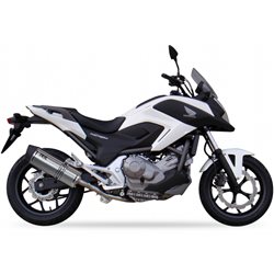 HONDA NC 700 X - S - INTEGRA 12-13 (RC61 RC62 RC63) SOVE SLIP ON - HEXOVAL XTREM EVOLUTION