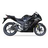 HONDA CBR 300 R 15-20 L3XB SLIP ON - DUAL HYPERLOW BLACK XL