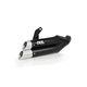HONDA CBR 300 R 15-20 L3XB SLIP ON - DUAL HYPERLOW BLACK XL