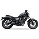 HONDA REBEL CMX 300 L3XB SLIP ON - DUAL HYPERLOW BLACK XL