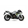 HONDA CB 500 X 2021 (PC64) L3XB SLIP ON - DUAL HYPERLOW BLACK XL