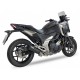 HONDA NC 700 X - S - INTEGRA 12-13 (RC61 RC62 RC63) RCR SLIP ON - ROUND CARBON XTREM