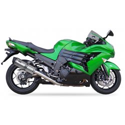 KAWASAKI ZZR 1400 -12-13 SOVE SLIP ON (RIGHT - LEFT MUFFLERS) - HEXOVAL XTREM EVOLUTION