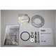 KAWASAKI ZX-9 R NINJA 98-01 (ZX900C) XOVE BOLT ON - HEXOVAL XTREM BLACK
