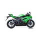 KAWASAKI ZX-6 R 09-13 (ZX600R) L2X SLIP ON - DUAL HYPERLOW