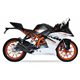 KTM RC 390 15-16 L3XB SLIP ON - DUAL HYPERLOW BLACK XL