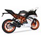 KTM RC 390 15-16 L3XB SLIP ON - DUAL HYPERLOW BLACK XL