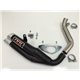 KTM RC 390 15-16 L3XB SLIP ON - DUAL HYPERLOW BLACK XL