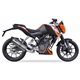 KTM DUKE 125 - 200 11-16 SOVE SLIP ON - HEXOVAL XTREM EVOLUTION