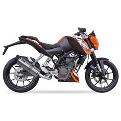 KTM DUKE 125 - 200 11-16 SOVE SLIP ON - HEXOVAL XTREM EVOLUTION