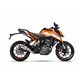 KTM DUKE - RC 390 17-20 RB SLIP ON - RACE XTREM BLACK