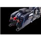 H-D TOURING ROAD KING 2017-2021 HC2-1B SLIP ON (RIGHT MUFFLER) - IRONHEAD ROUND BLACK