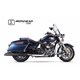 H-D TOURING ROAD KING 2006-2016 HC2-1B SLIP ON (RIGHT MUFFLER) - IRONHEAD ROUND BLACK