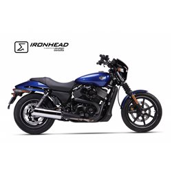H-D STREET 750 14-20 HC2-3C SLIP ON - IRONHEAD ROUND CHROME