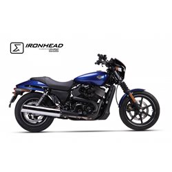 H-D STREET 750 14-20 HC2-2C SLIP ON - IRONHEAD ROUND CHROME
