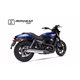 H-D STREET 500 14-20 HC2-2C SLIP ON - IRONHEAD ROUND CHROME