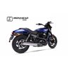 H-D STREET 500 14-20 HC2-2C SLIP ON - IRONHEAD ROUND CHROME