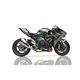KAWASAKI H2 15-20 X55SP SLIP ON - DOUBLE SLASHED CONE XTREM