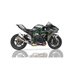 KAWASAKI H2 15-20 X55SP SLIP ON - DOUBLE SLASHED CONE XTREM