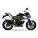 KAWASAKI NINJA 250 SL - Z 250 SL 15-17 XOVE SLIP ON - HEXOVAL XTREM BLACK