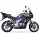 KAWASAKI VERSYS 1000 12-19 (LZT00A LZT00B) L3XB SLIP ON - DUAL HYPERLOW BLACK XL