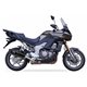 KAWASAKI VERSYS 1000 12-19 (LZT00A LZT00B) XOVE SLIP ON - HEXOVAL XTREM BLACK