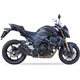 KAWASAKI Z 750 S - R 07-12 (ZR750L ZR750M) L3XB SLIP ON - DUAL HYPERLOW BLACK XL