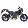 SUZUKI SV 650 X 16-21 (WCX1) XOVE SLIP ON - HEXOVAL XTREM BLACK