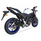 SUZUKI SV 650 X 16-21 (WCX1) XOVE SLIP ON - HEXOVAL XTREM BLACK
