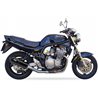 SUZUKI GSF 600 N BANDIT 94-00 (GN77A) XOVE SLIP ON - HEXOVAL XTREM BLACK