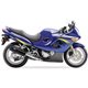 SUZUKI GSX 600 F 98-05 (AJ) XOVE SLIP ON - HEXOVAL XTREM BLACK