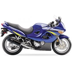 SUZUKI GSX 600 F 98-05 (AJ) XOVE SLIP ON - HEXOVAL XTREM BLACK