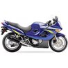 SUZUKI GSX 600 F 98-05 (AJ) XOVE SLIP ON - HEXOVAL XTREM BLACK